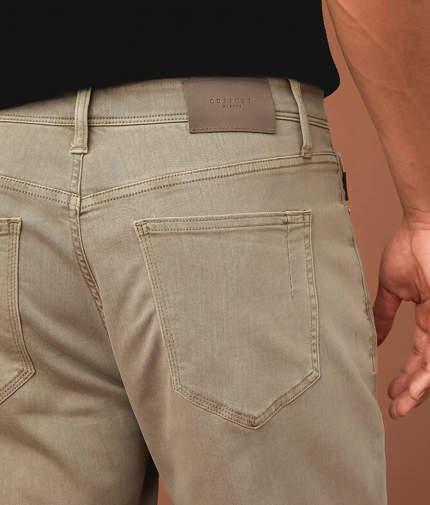 Outpost Makers Straight Stretch Pant Pistachio Online