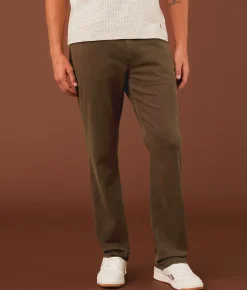 Outpost Makers Straight Stretch Pant Chocolate Outlet