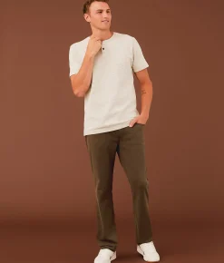 Outpost Makers Straight Stretch Pant Chocolate Outlet
