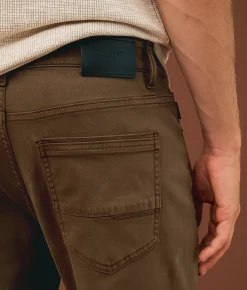 Outpost Makers Straight Stretch Pant Chocolate Outlet