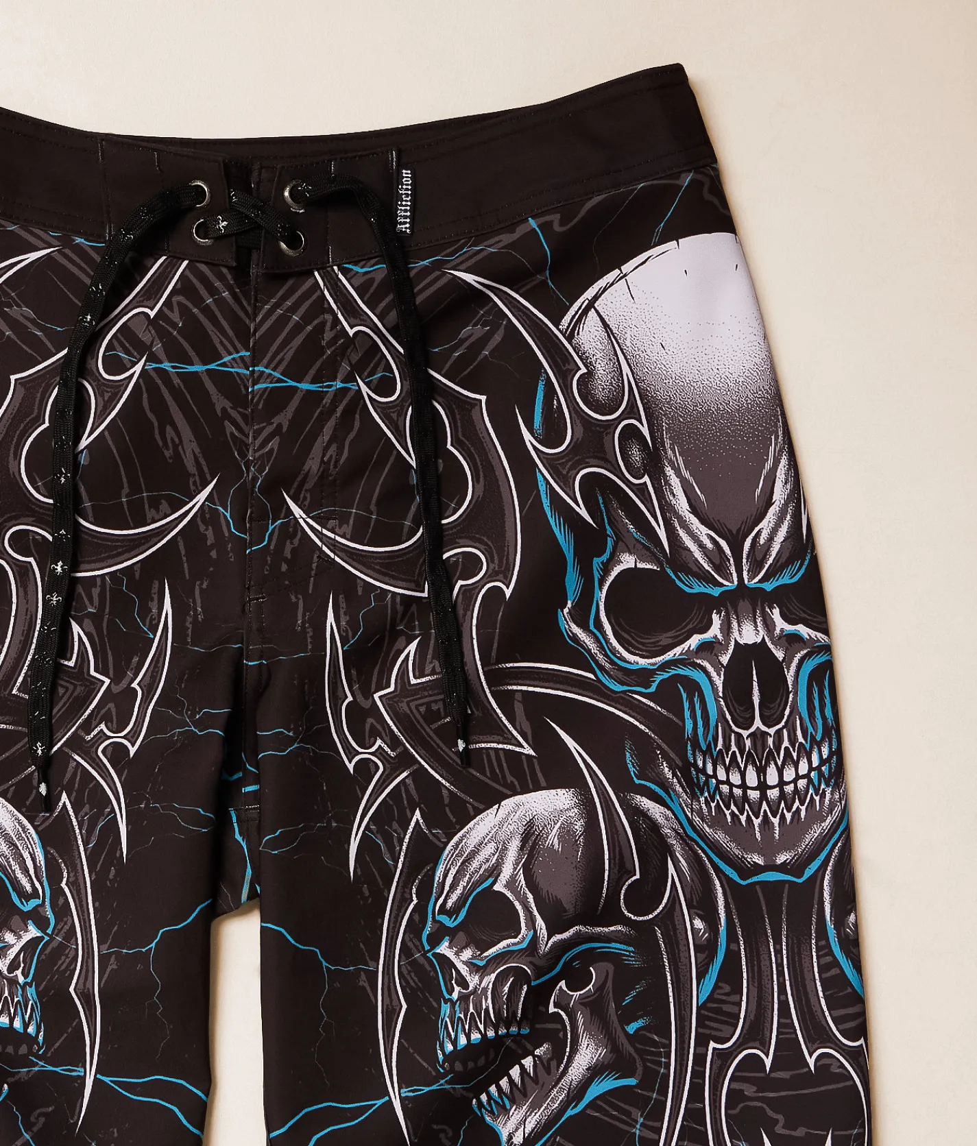 Affliction Street Savage Stretch Boardshort Black Hot