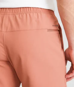 Bottoms|Shorts | Veece Stretch Walkshort Burnt Coral