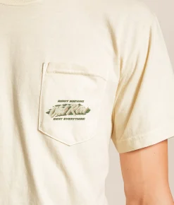 Old Row 80s Triangle T-Shirt Ivory Hot