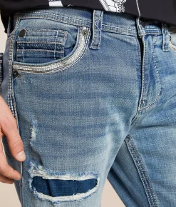 Sale Jeans|Jeans | American Fighter Striker Straight Stretch Jean Graham