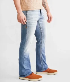Bottoms|Jeans | American Fighter Striker Straight Stretch Jean Section Wash