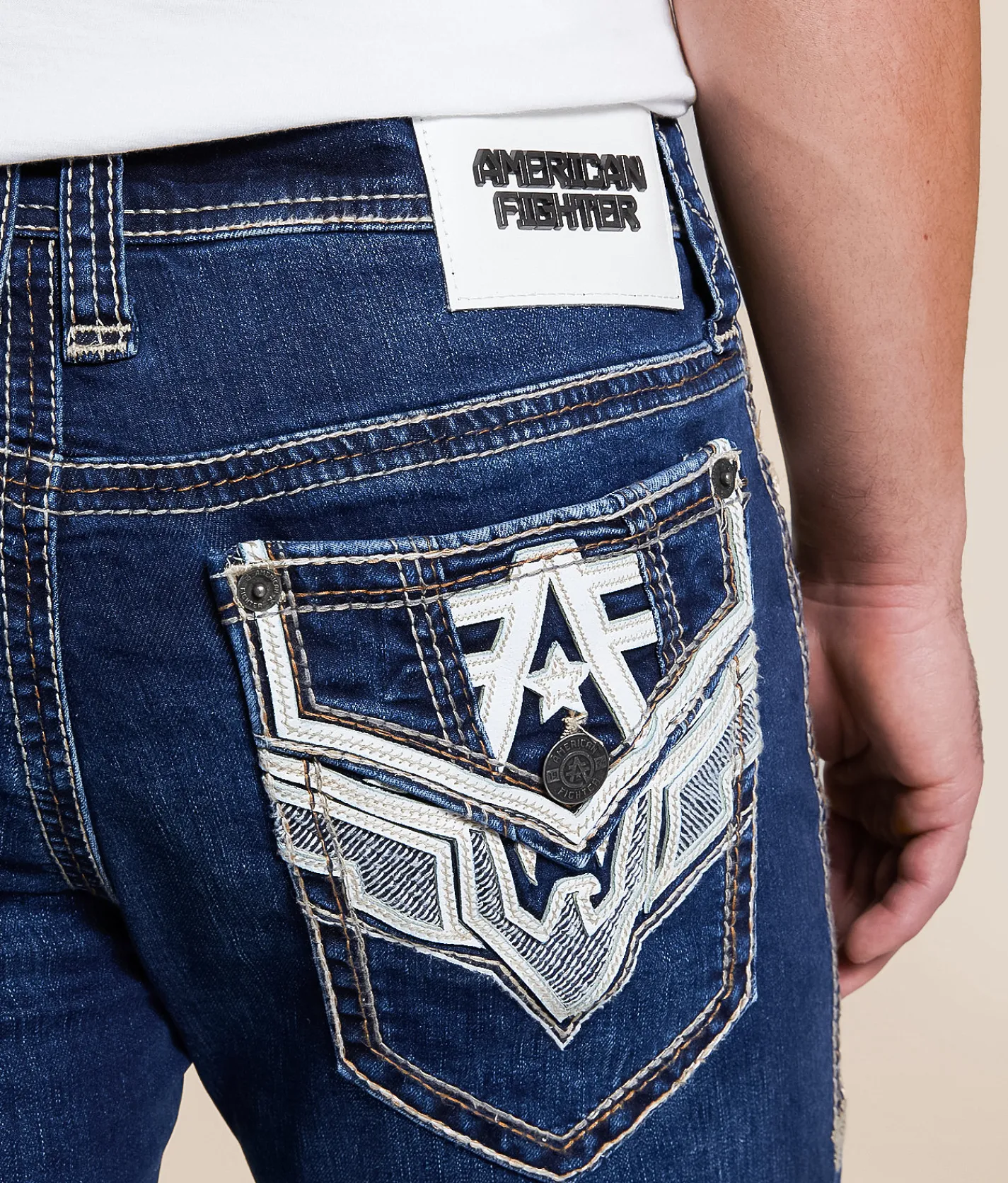 American Fighter Striker Straight Stretch Jean Evan Hot