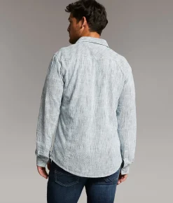 Tops | BKE Striped Athletic Shirt White Navy