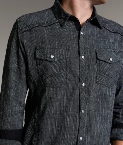 Tops | BKE Striped Athletic Shirt Black White