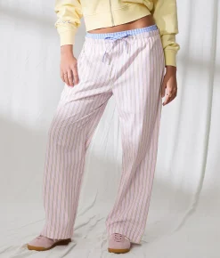 Bottoms | 33 Coastal Striped Boxer Pant Pink Multi