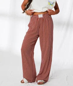 Bottoms | 33 Coastal Striped Boxer Pant Blue Stripe