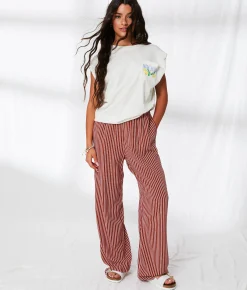 Bottoms | 33 Coastal Striped Boxer Pant Blue Stripe