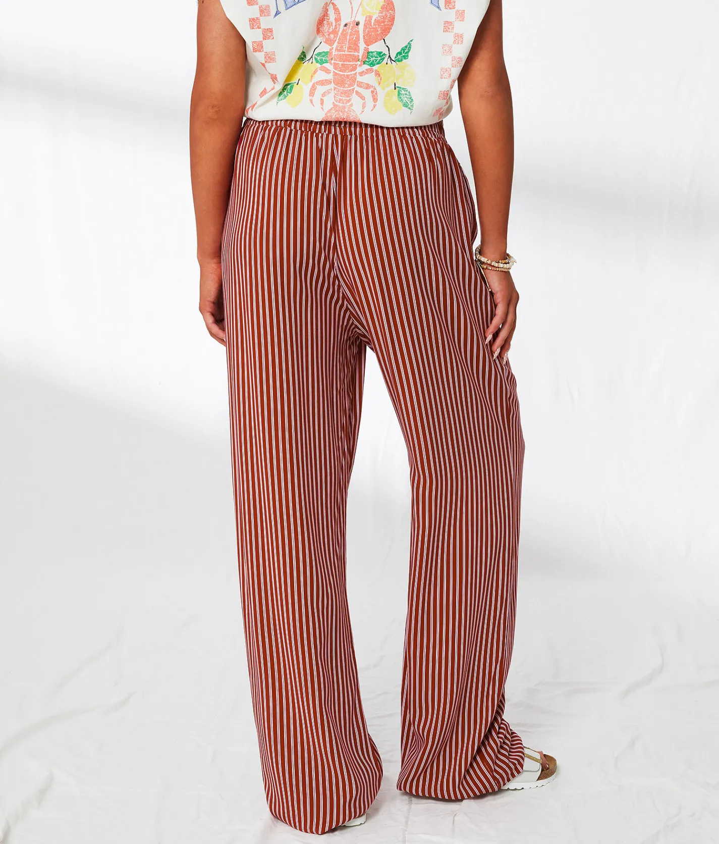 Bottoms | 33 Coastal Striped Boxer Pant Blue Stripe