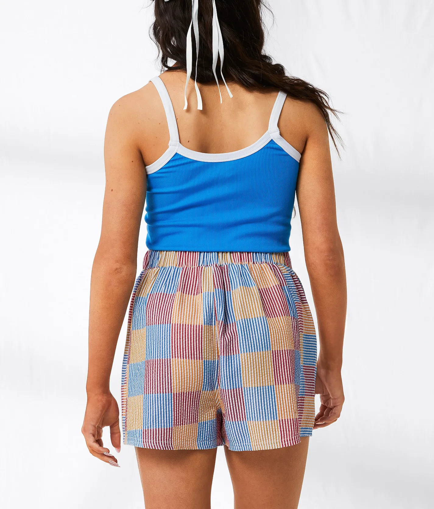 Bottoms|Shorts | 33 Coastal Striped Boxer Short Red Mix