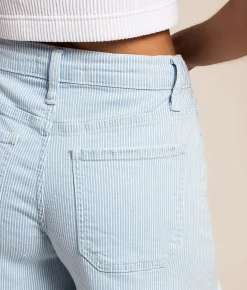 Lovervet d High Rise Stretch Short Stripe