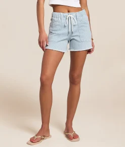 Lovervet d High Rise Stretch Short Stripe