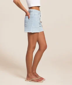 Shorts | Lovervet d High Rise Stretch Short Stripe