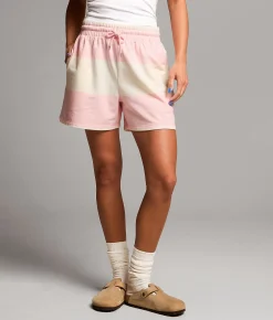 Bottoms|Shorts | BKE Striped Knit Short Cherry Blossom