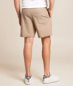 Rhythm Striped Seersucker Short Cedar Best