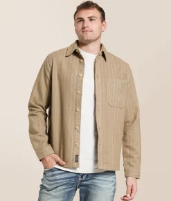 Tops | BLEND Striped Shirt Cornstalk