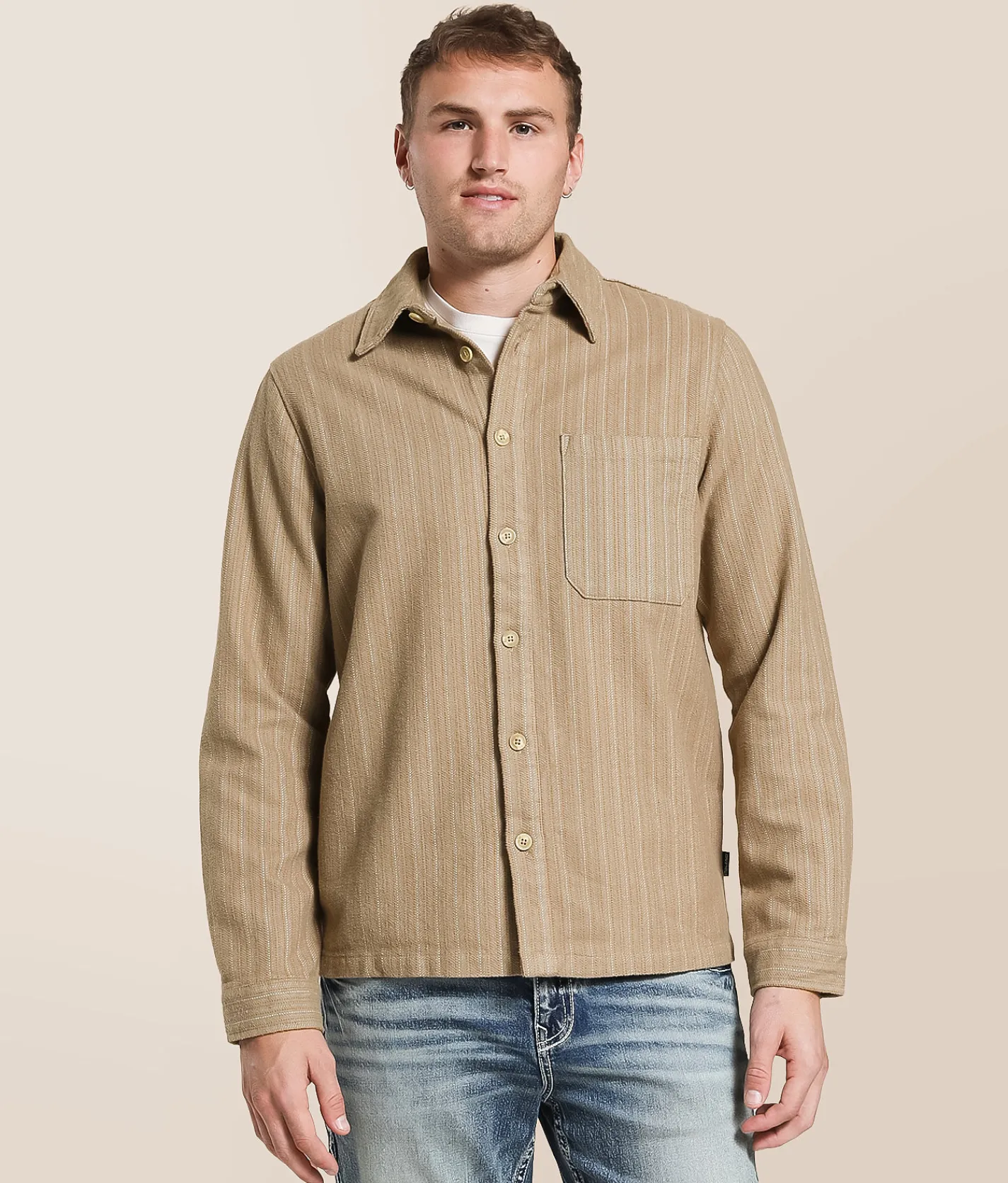 Tops | BLEND Striped Shirt Cornstalk