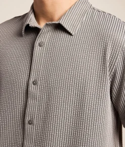 Nova Industries Striped Stretch Shirt Paloma Sale