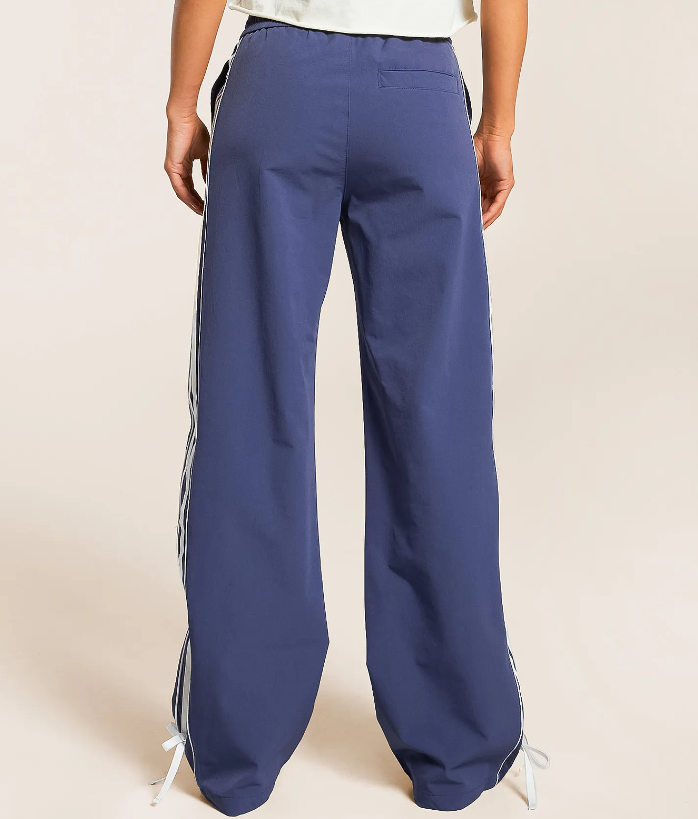 Vibrant M.I.U. Striped Stretch Track Pant Midnight Outlet
