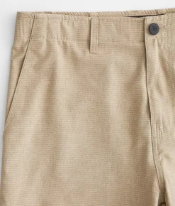 Bottoms|Shorts | Veece Striped Stretch Walkshort Crockery