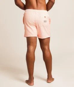party pants Striped Swim Trunks Pastel Coral New