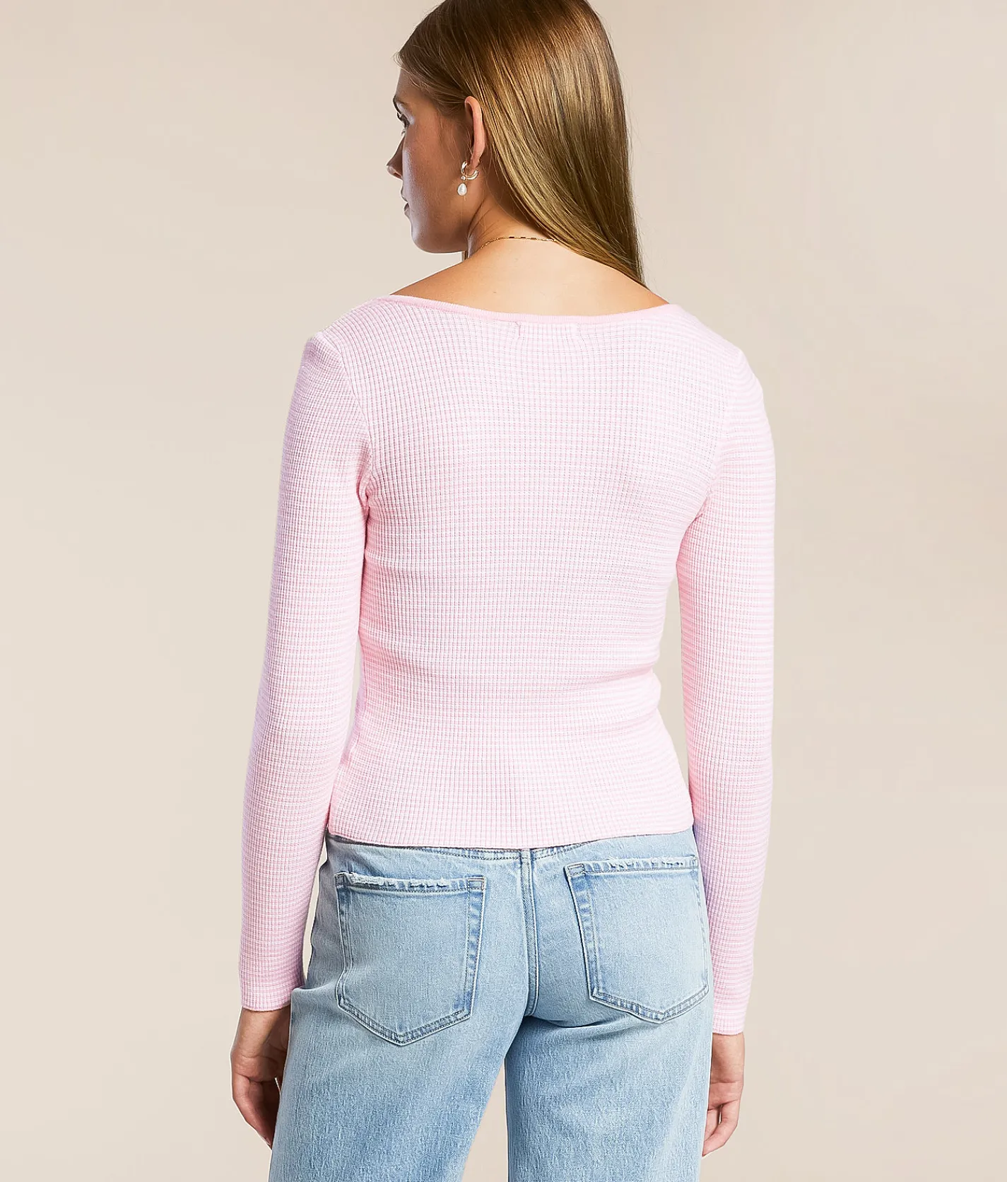 FITZ + EDDI Striped Top Pink Stripe Discount