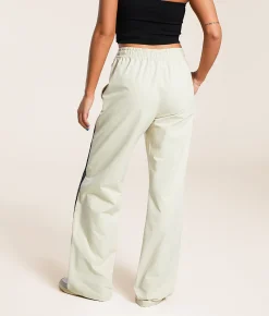 Bottoms|Activewear | Vibrant M.I.U. Striped Track Pant Cream