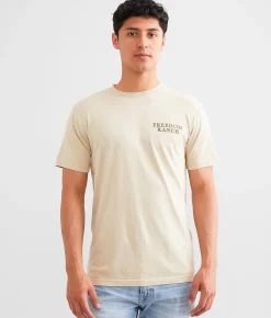 Graphic T-Shirts | Freedom Ranch Strong Eagle T-Shirt Peyote