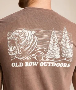 Tops|Graphic T-Shirts | Old Row 80s T-Shirt Espresso