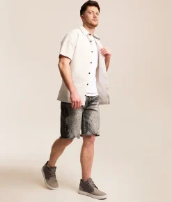 Bottoms|Shorts | Smoke Rise® Studded Stretch Short Spider Black