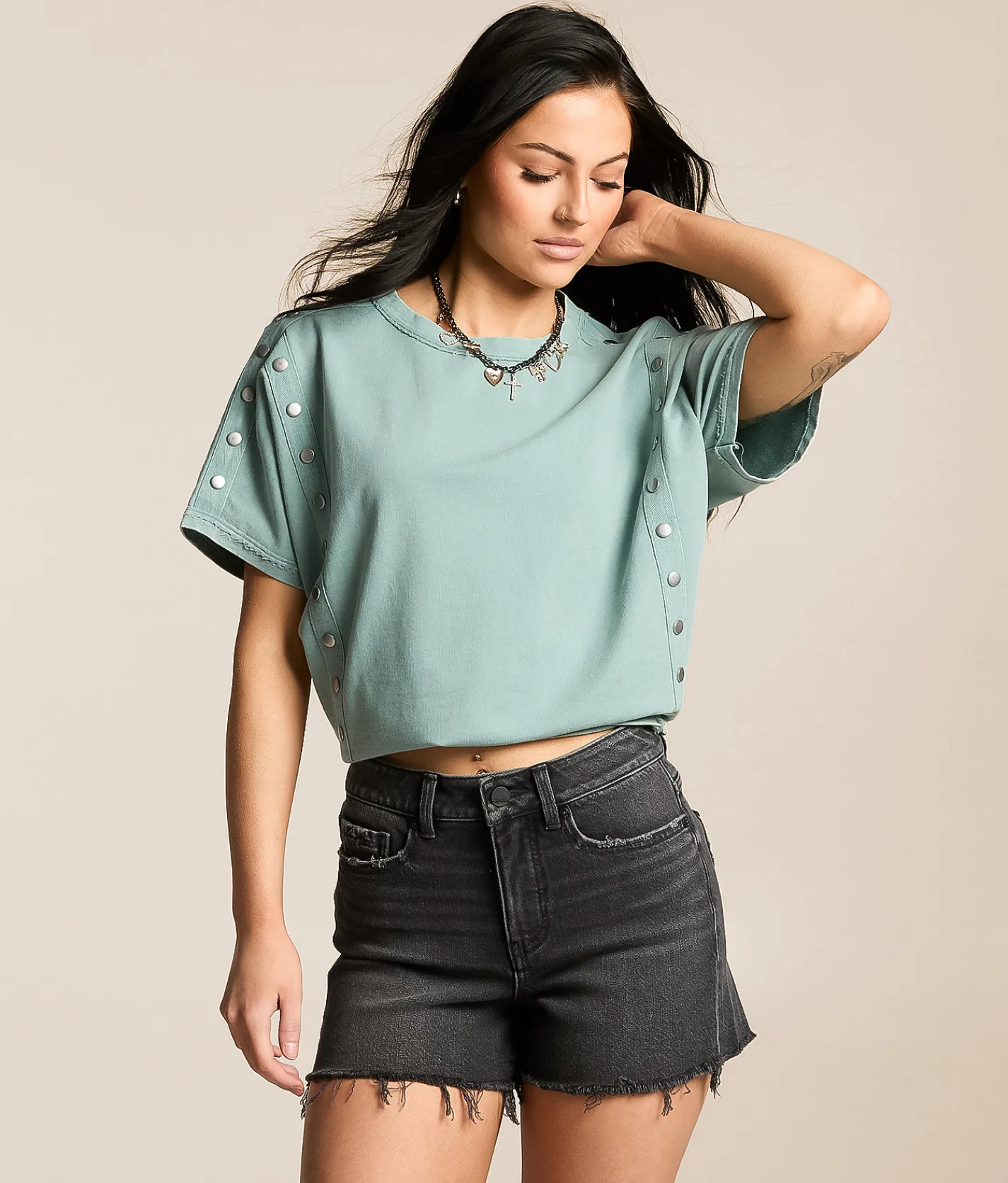 Gilded Intent Studded Top Trellis Sale