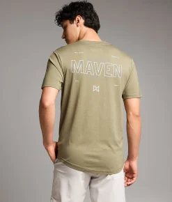 Tops|Graphic T-Shirts | Maven Co-op Sturdy Ground Performance T-Shirt Soft Green