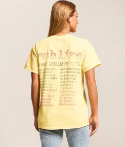 Tops | Merch Traffic Sublime Coy Fish Band T-Shirt Baby Yellow