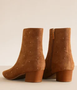 Shoes | Hey Girl By Corkys Such A Tease Studded Ankle Boot Tobacco