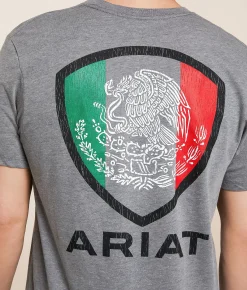 Tops|Graphic T-Shirts | Ariat Sugar Flag T-Shirt Athletic Heather