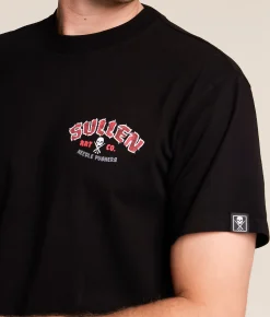 Tops|Graphic T-Shirts | Sullen Sully Patch T-Shirt Jet Black