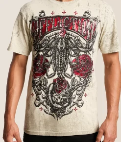 Graphic T-Shirts | Affliction Sumerian Ruse T-Shirt Peyote Pigment Dye