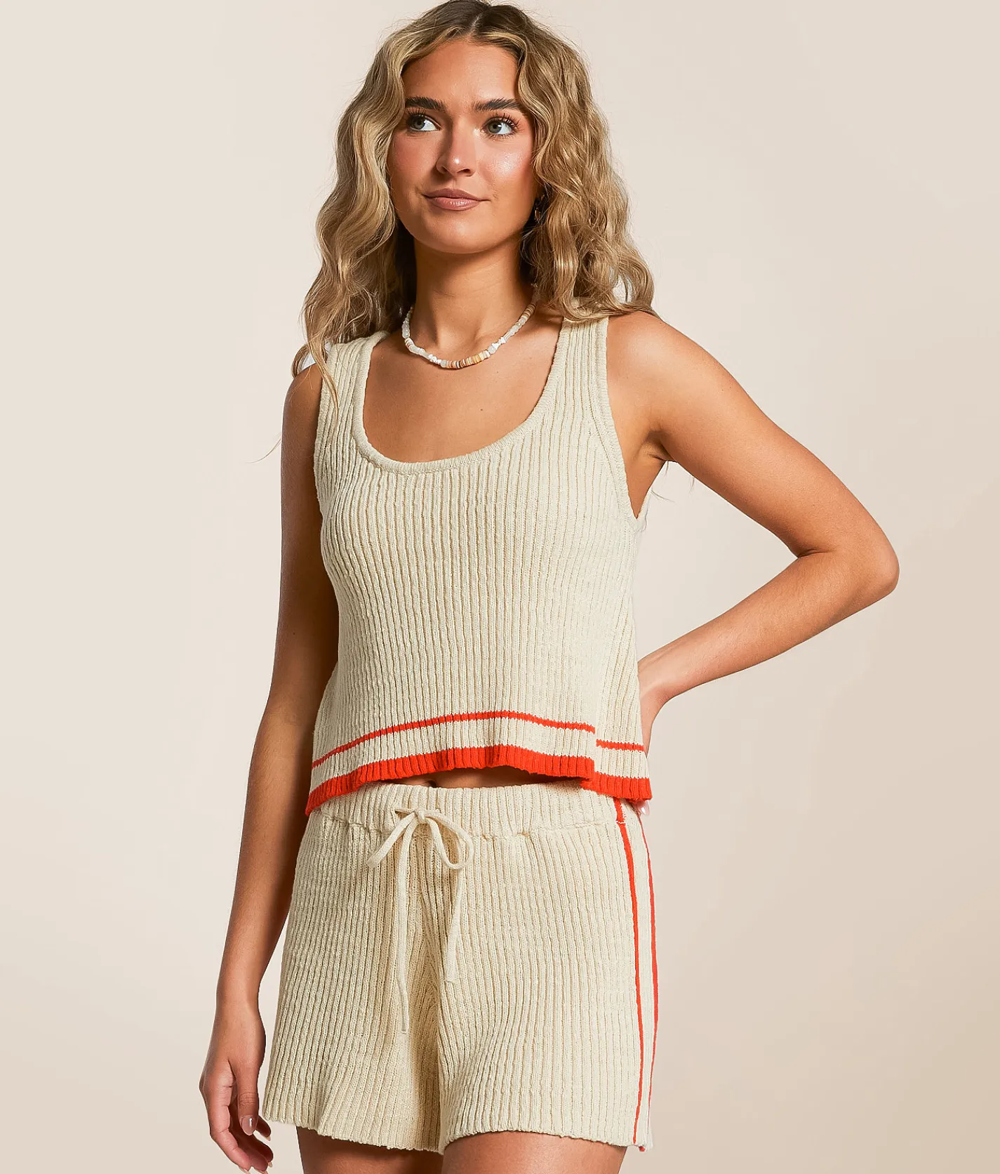 Bottoms|Shorts | Billabong Summery Nights Knit Short Whitecap
