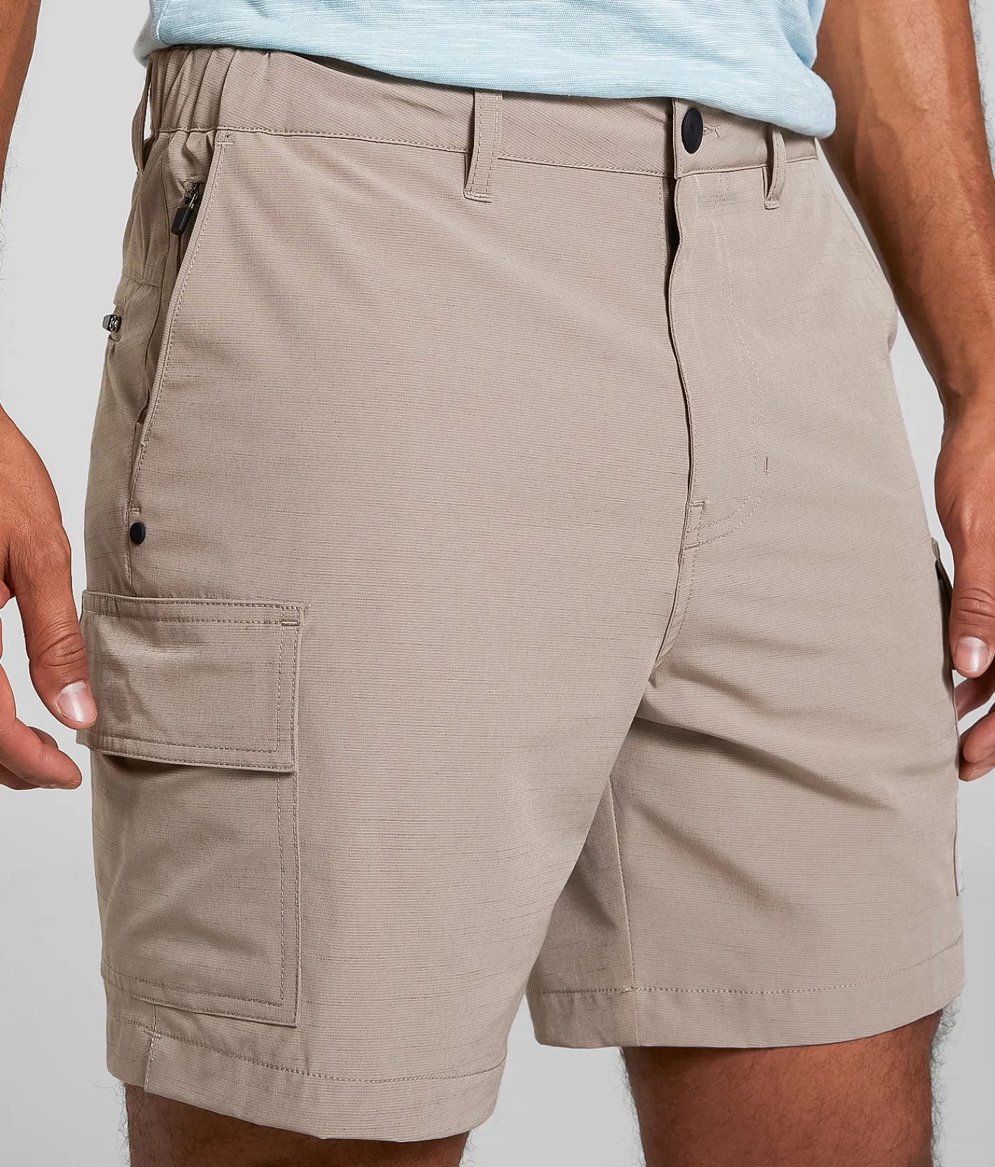 Maven Co-op Summit Cargo Stretch Short Khaki Sale