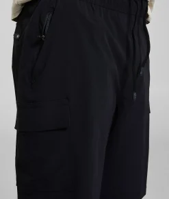 Bottoms | Maven Co-op Summit Performance Cargo Stretch Short Black
