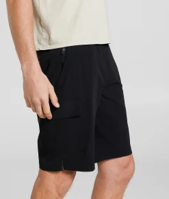 Maven Co-op Summit Performance Cargo Stretch Short Black New