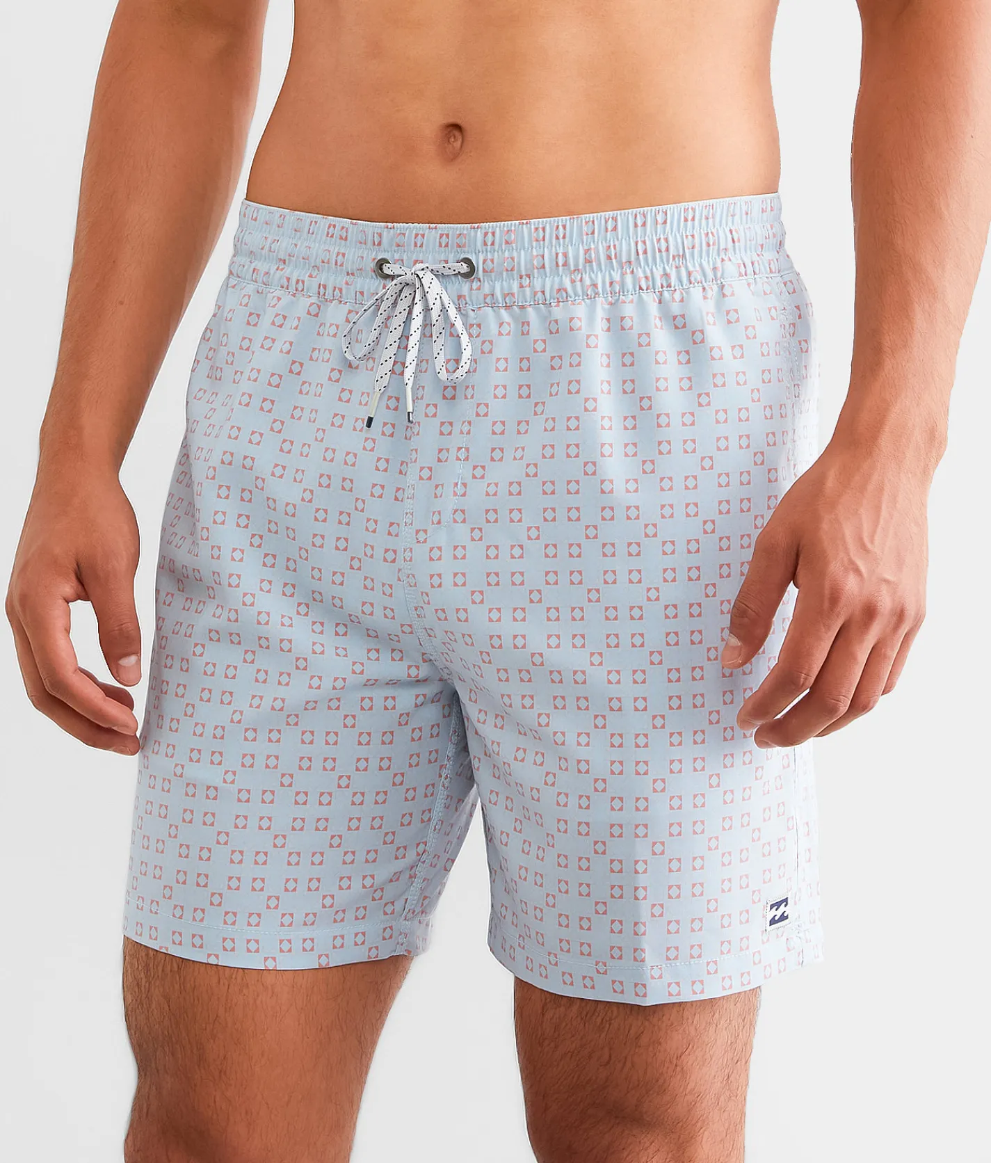 Bottoms|Swimwear | Billabong Sundays Layback Stretch Swim Trucks Ash Blue