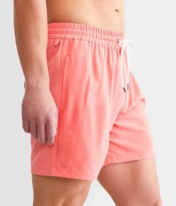 Hurley Sunlight Volley Stretch Swim Trunks Desert Flower Hot