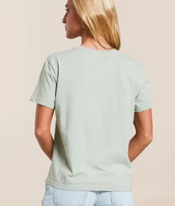 Hurley Sun Palm Classic T-Shirt Aqua Grey New