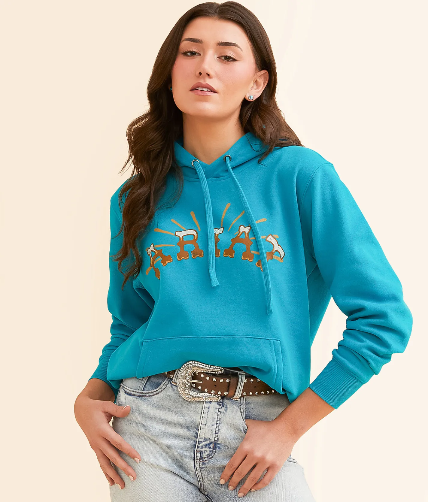 Ariat Sunrise Hooded Sweatshirt Capri Breeze Sale