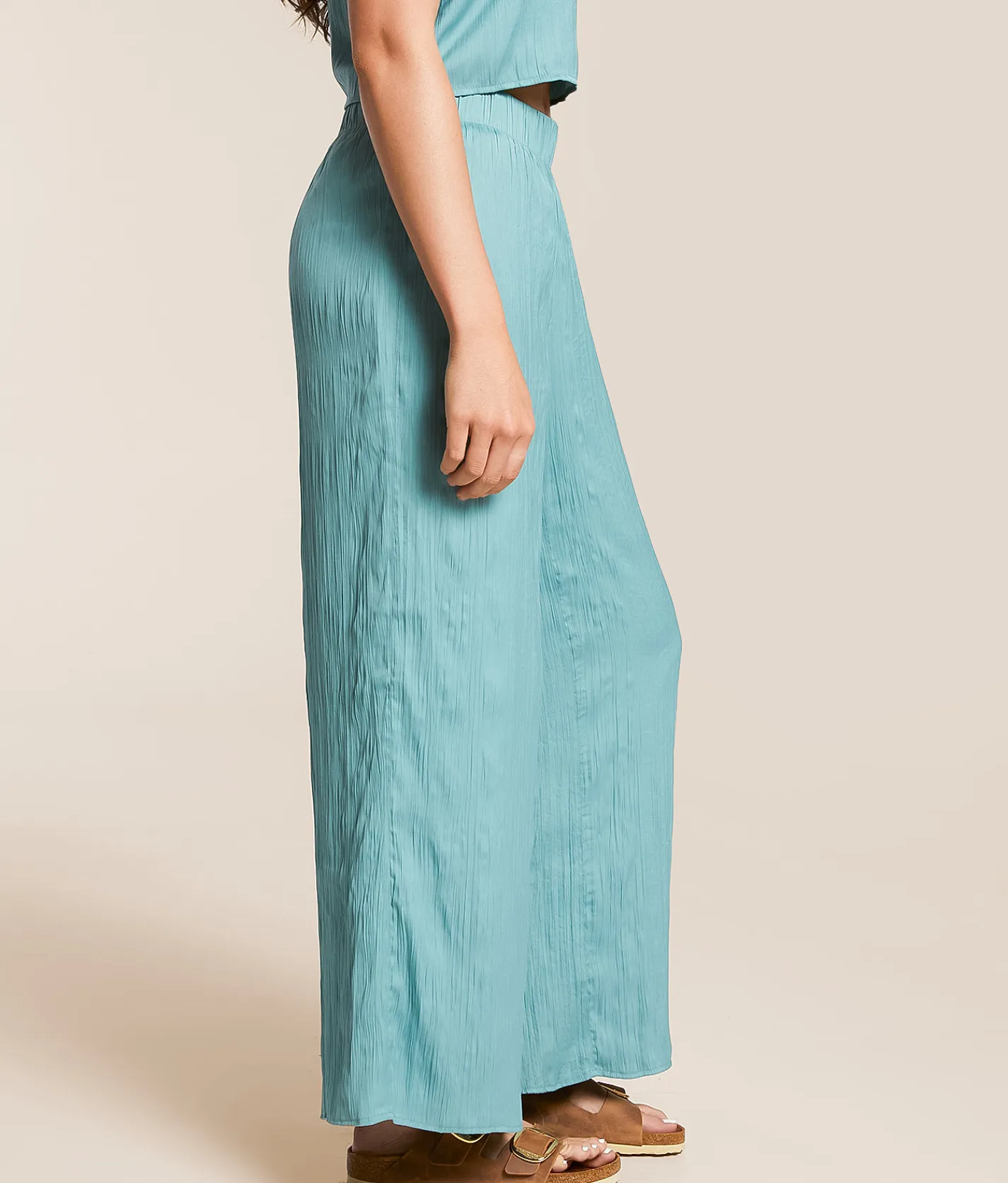 Z Supply Sunset Satin Pant Sea Pine