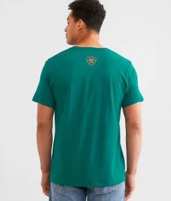 Ariat Sunset Strip T-Shirt Mediterranea Hot